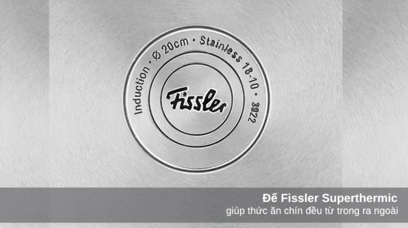 Chảo inox Fissler 086-374-24-100/0 Pure 7 Ngan chua chat tay rua 85 1 Gia Dụng Đức Đà Nẵng