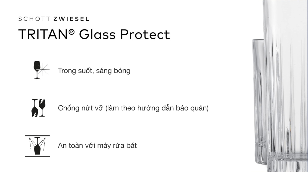 Bộ cốc pha lê 8 món Schott Zwiesel 121882 Stage - Tổng quan sản phẩm Bộ cốc pha lê 8 món Schott Zwiesel 121882 Stage