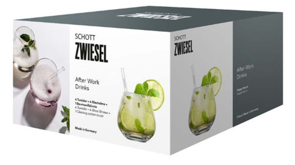 Bộ cốc pha lê 9 món Schott Zwiesel 130015 After Work Drinks Set Vina - Phù hợp với nhiều đối tượng khách hàng Bộ cốc pha lê 9 món Schott Zwiesel 130015 After Work Drinks Set Vina
