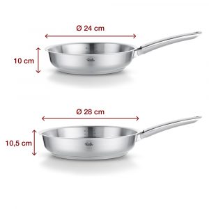 Chảo inox Fissler 086-374-24-100/0 Pure 5 chao inox fissler 086 374 24 100 0 10 Gia Dụng Đức Đà Nẵng