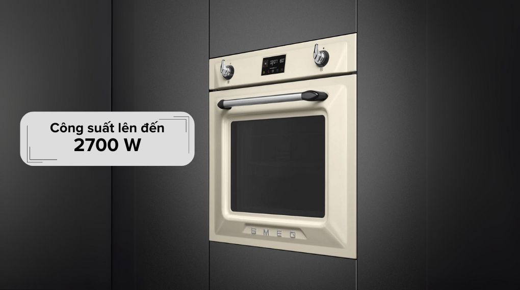 Lò nướng kèm hấp Smeg Victoria SOP6902S2P Âm tủ - Công suất hoạt động cong suat 2 Gia Dụng Đức Đà Nẵng