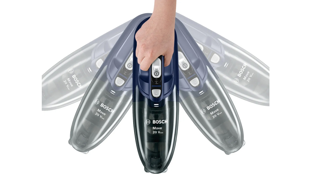 Máy hút bụi không dây Bosch BHN20L - Nhỏ gọn, tiết kiệm không gian Máy hút bụi không dây Bosch BHN20L