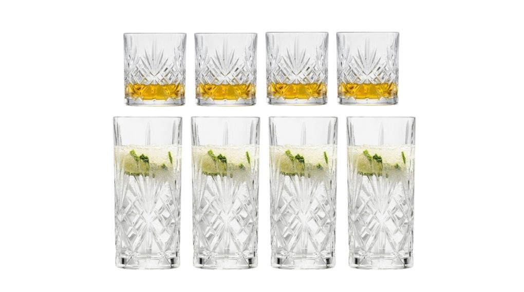 Bộ cốc pha lê Schott Zwiesel Show (8 món) - Thiết kế tinh xảo thike Gia Dụng Đức Đà Nẵng