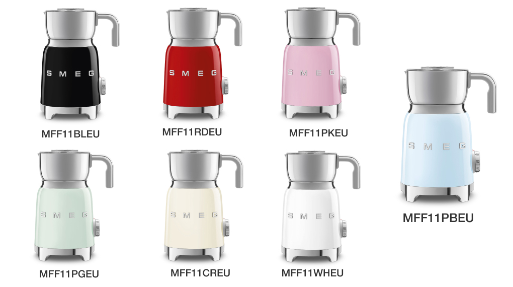 Máy tạo bọt sữa Smeg MFF11 - Thiết kế cổ điển kết hợp hiện đại tạo nên vẻ sang trọng trong từng chi tiết May tao bot sua Smeg MFF11 10 1 Gia Dụng Đức Đà Nẵng