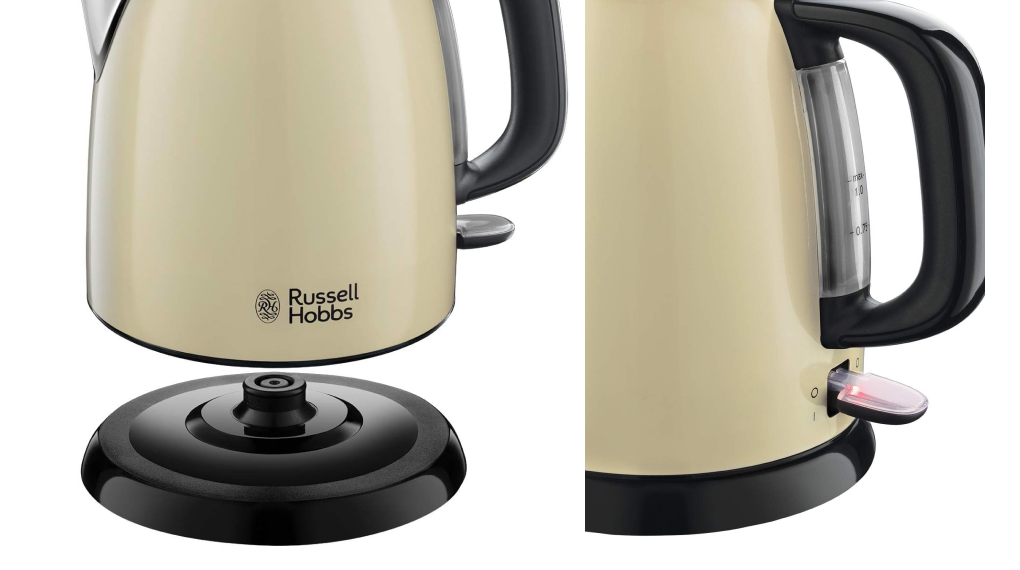 Bình đun siêu tốc mini Russell Hobbs 24994-70 Colours Plus+ - Điều khiển đơn giản, dễ dàng thao tác binh dun sieu toc mini russell hobbs 24994 70 colours plus 3 Gia Dụng Đức Đà Nẵng