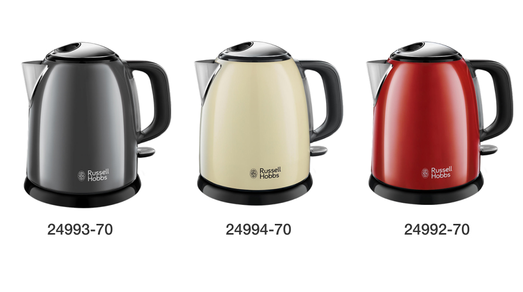 Bình đun siêu tốc mini Russell Hobbs 24994-70 Colours Plus+ - Thiết kế nhỏ gọn, tiết kiệm không gian trên kệ bếp binh dun sieu toc mini russell hobbs 24994 70 colours plus 7 Gia Dụng Đức Đà Nẵng