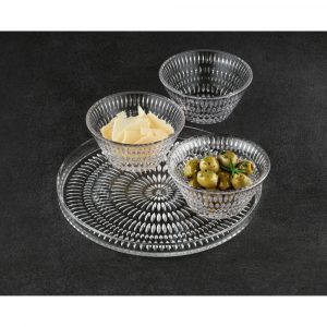 Bộ chén dĩa pha lê 4 món Nachtmann 105766 Ethno Serving Set 3 bo bat dia pha le 4 mon nachtmann 105766 ethno 2 Gia Dụng Đức Đà Nẵng