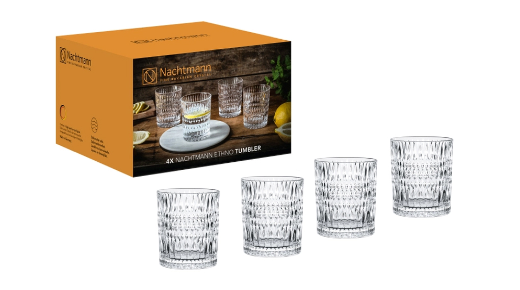 Bộ cốc pha lê 4 món Nachtmann 104251 Ethno Tumbler 304 ml - Quà tặng ý nghĩa cho các dịp đặc biệt bo coc pha le 4 mon nachtmann 104251 ethno tumbler 9 Gia Dụng Đức Đà Nẵng
