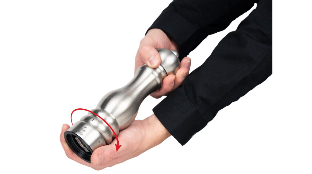 Cối xay tiêu thủ công Peugeot Paris Chef u'Select - Cơ chế hoạt động Cối xay tiêu thủ công Peugeot Paris Chef u'Select