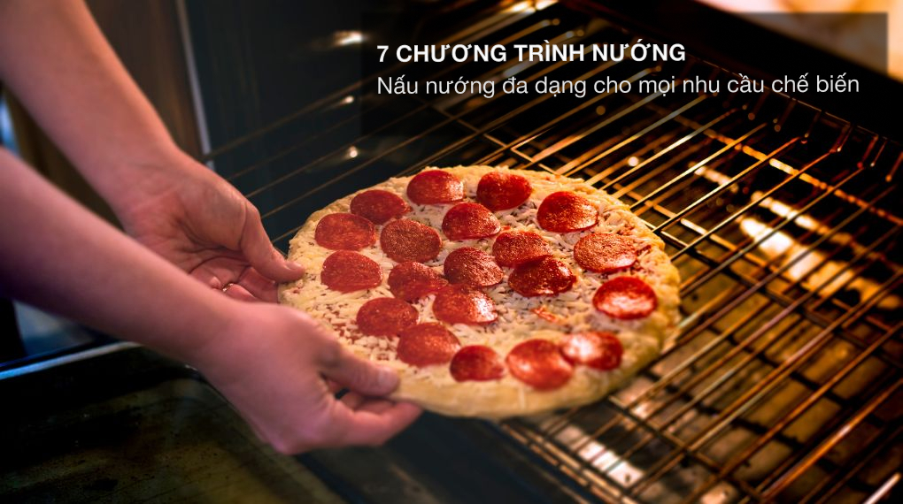 Lò nướng Smeg Coloniale SFP805 âm tủ - 7 chương trình nướng đa dạng lo nuong smeg coloniale sfp805 am tu 6 Gia Dụng Đức Đà Nẵng