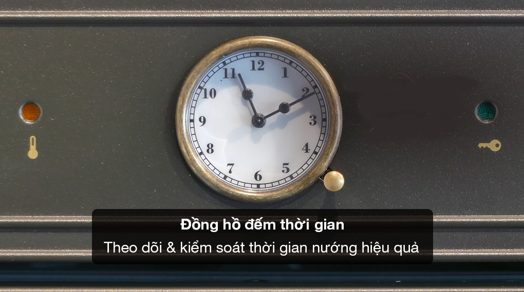 Lò nướng Smeg Cortina SFP750 âm tủ - Tiện ích đồng hồ đếm thời gian