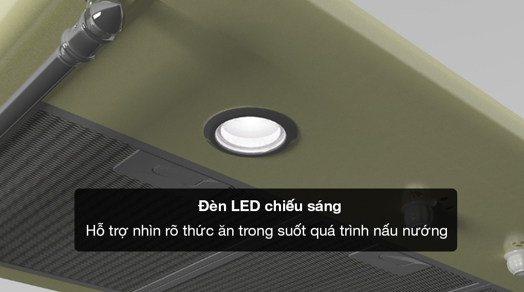 Máy hút mùi áp tường Smeg Cortina KC19 - Tiện ích bổ sung Máy hút mùi áp tường Smeg Cortina KC19