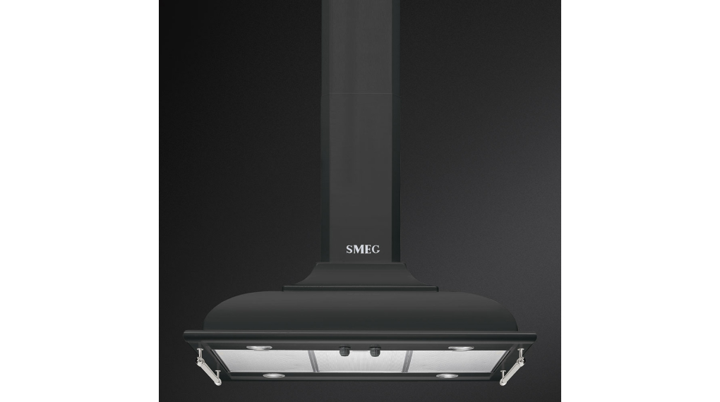 Máy hút mùi áp tường Smeg Cortina KCI19 - Tổng quan thiết kế Máy hút mùi áp tường Smeg Cortina KCI19