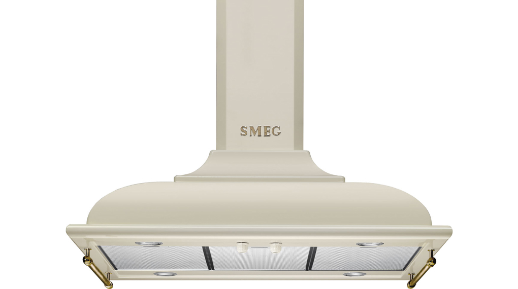 Máy hút mùi áp tường Smeg Cortina KCI19 Máy hút mùi áp tường Smeg Cortina KCI19