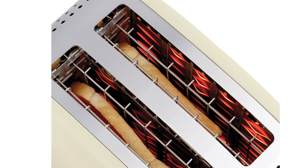 Máy nướng bánh mì Russell Hobbs 26551-56 Colours Plus - Hai khe nướng rộng rãi may nuong banh mi russell hobbs 26551 56 colours plus 4 2 Gia Dụng Đức Đà Nẵng