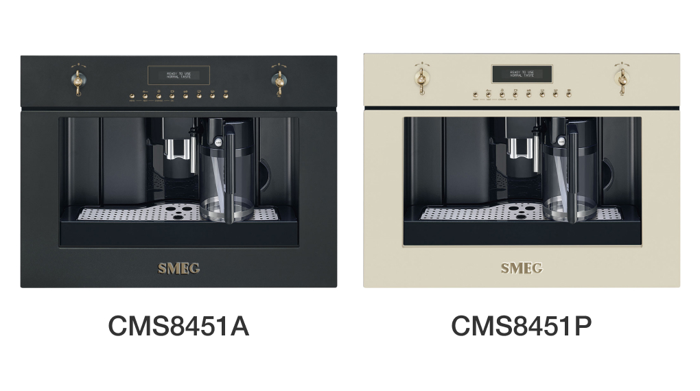 Máy pha cafe tự động Smeg Coloniale CMS8451 âm tủ - Thiết kế với 2 màu sắc thanh lịch may pha cafe tu dong smeg coloniale cms8451 am tu 7 Gia Dụng Đức Đà Nẵng
