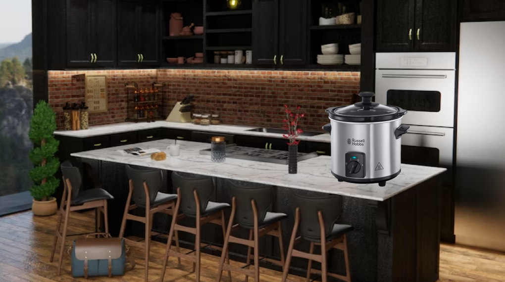 Nồi nấu chậm Russell Hobbs 2 lít 25570-56 Compact Living - Tổng quan thiết kế Nồi nấu chậm Russell Hobbs 2 lít 25570-56 Compact Living