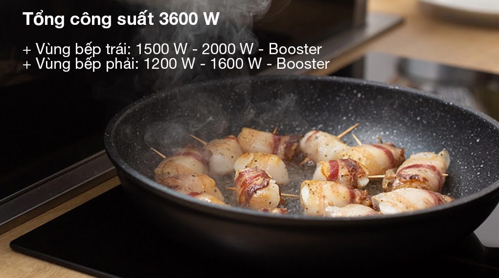 Bếp từ đôi Rosières RPI7220/1 3600 W - Công suất hoạt động bep tu doi rosieres rpi7220 1 3600 w 3 1 Gia Dụng Đức Đà Nẵng