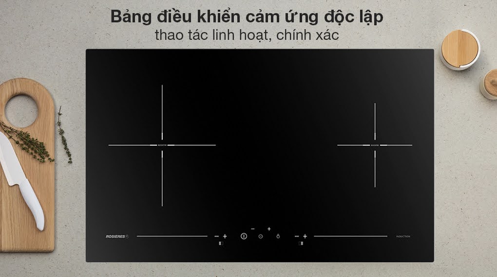 Bếp từ đôi Rosières RPI7220/1 3600 W - Bảng điều khiển cảm ứng trực quan bep tu doi rosieres rpi7220 1 3600 w 4 Gia Dụng Đức Đà Nẵng