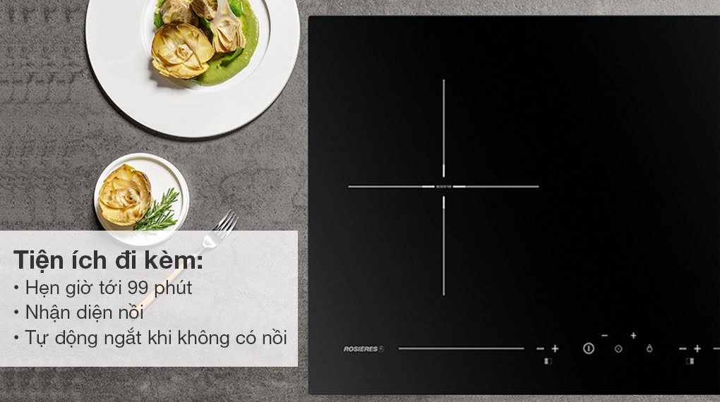 Bếp từ đôi Rosières RPI7220/1 3600 W - Tiện ích đi kèm bep tu doi rosieres rpi7220 1 3600 w 5 1 Gia Dụng Đức Đà Nẵng