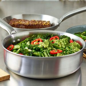 Chảo inox De Buyer 3602 Alchimy Straight sauté-pan 5 chao inox de buyer 3602 alchimy straight saute pan 6 Gia Dụng Đức Đà Nẵng