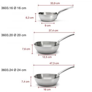 Chảo inox De Buyer 3603 Alchimy Round sauté-pan 23 chao inox de buyer 3603 alchimy round saute pan 2 Gia Dụng Đức Đà Nẵng
