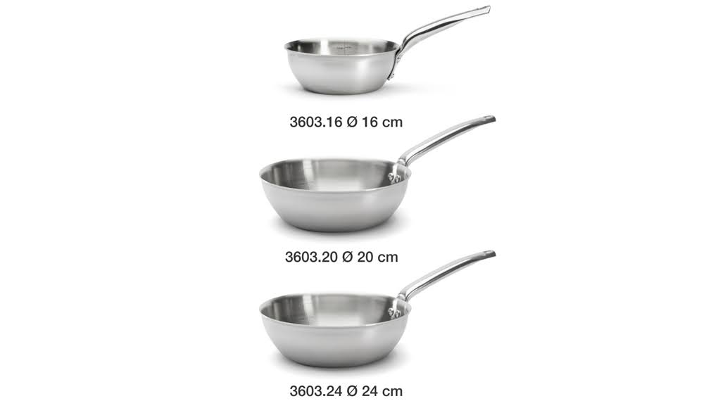 Chảo inox De Buyer 3603 Alchimy Round sauté-pan - Kích thước sản phẩm chao inox de buyer 3603 alchimy round saute pan 4 1 Gia Dụng Đức Đà Nẵng
