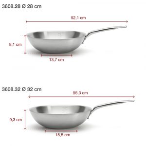 Chảo inox De Buyer 3608 Alchimy Wok 19 chao inox de buyer 3608 alchimy wok 17 Gia Dụng Đức Đà Nẵng