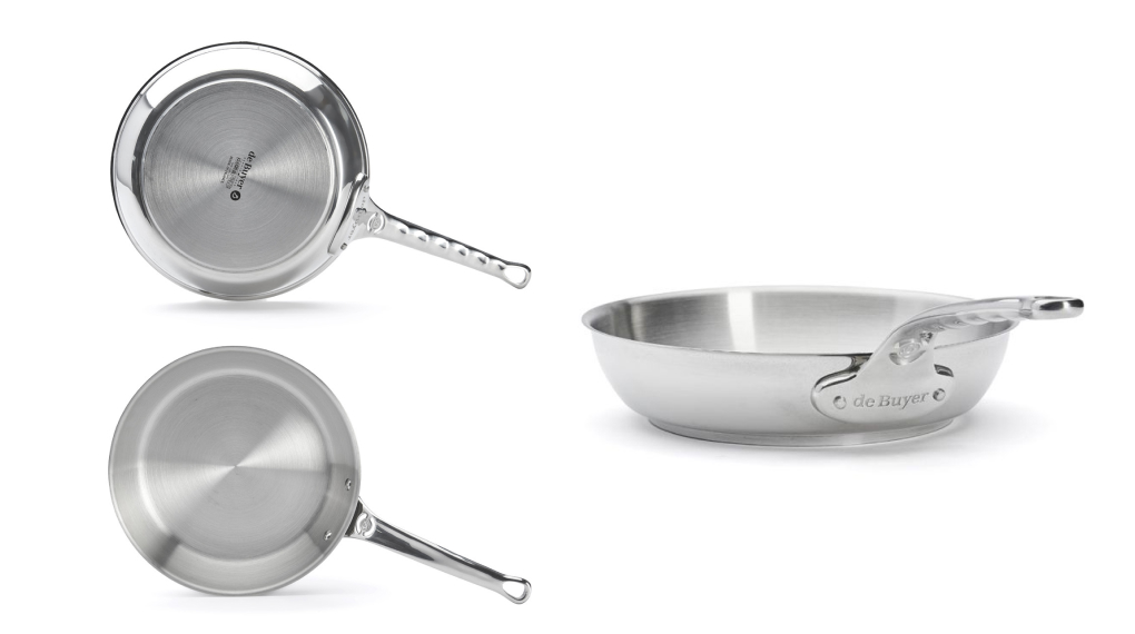 Chảo inox De Buyer 3412 Milady - Lưu ý khi vệ sinh Chảo inox De Buyer 3412 Milady