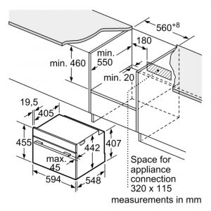 Lò nướng kèm vi sóng Bosch CMG7241B1 Series 8 âm tủ 12 lo nuong kem vi song bosch cmg7241b1 series 8 am tu 10 Gia Dụng Đức Đà Nẵng