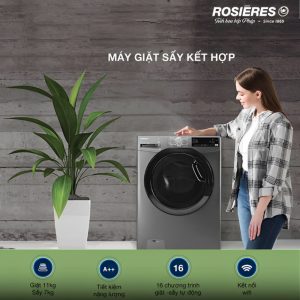 may giat say rosieres 11 kg 7 kg rilsw4117tahbr 4 7 Gia Dụng Đức Đà Nẵng