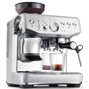 Máy pha cafe bán tự động Breville BES876 the Barista Express® Impress 8 may pha cafe tu dong breville bes876 876 the barista express impress 8 Gia Dụng Đức Đà Nẵng