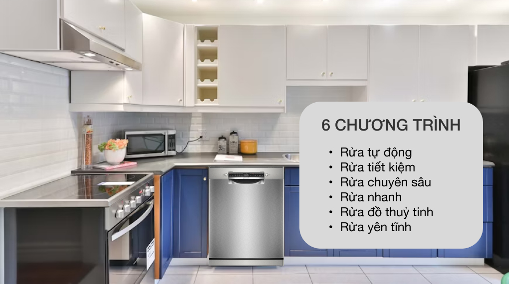 Máy rửa chén độc lập Bosch SMS4ECI26E Serie 4