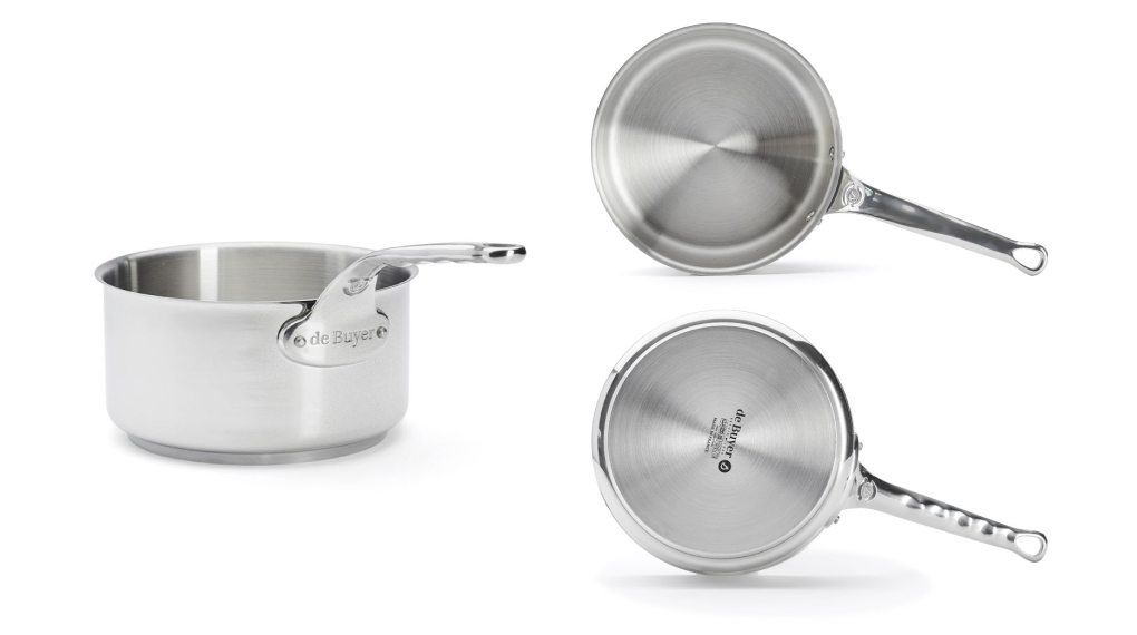 Quánh inox De Buyer 3410 Milady - Thiết kế Quánh inox De Buyer 3410 Milady