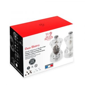 Set cối xay tiêu muối thủ công Peugeot Bistro DUO Transparent 10 cm 9 set coi xay tieu muoi thu cong peugeot bistro duo transparent 10 cm 3 Gia Dụng Đức Đà Nẵng