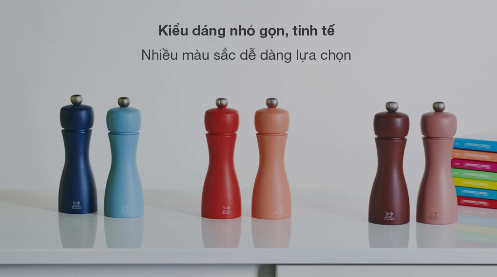Set cối xay tiêu muối thủ công Peugeot Tahiti Duo 15 cm - Tổng quan thiết kế Set cối xay tiêu muối thủ công Peugeot Tahiti Duo 15 cm - Tổng quan thiết kế