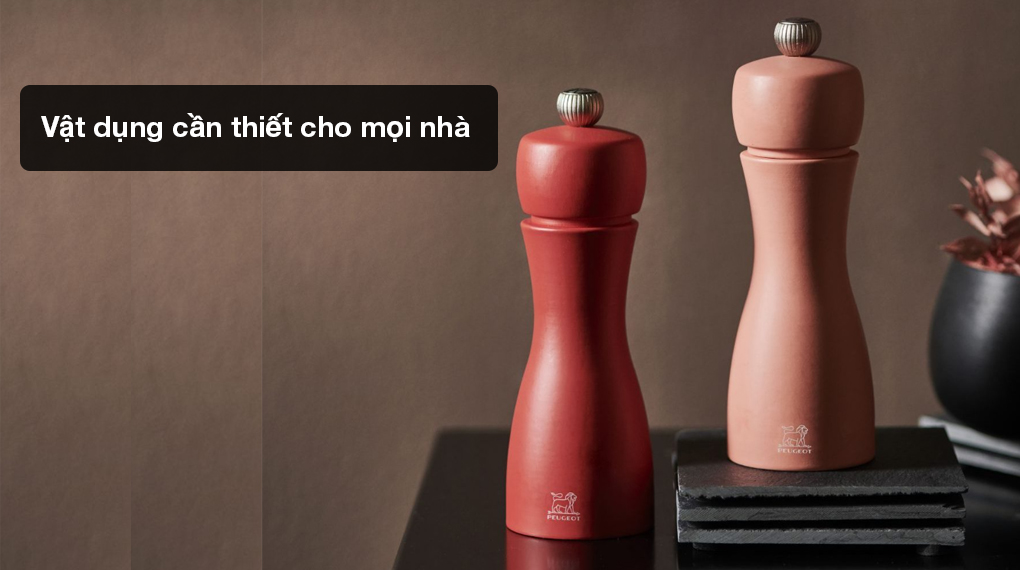 Set cối xay tiêu muối mỏ thủ công Peugeot Tahiti Duo 15 cm - Vật dụng không thể thiếu cho mọi nhà Set cối xay tiêu muối mỏ thủ công Peugeot Tahiti Duo 15 cm - Vật dụng không thể thiếu cho mọi nhà