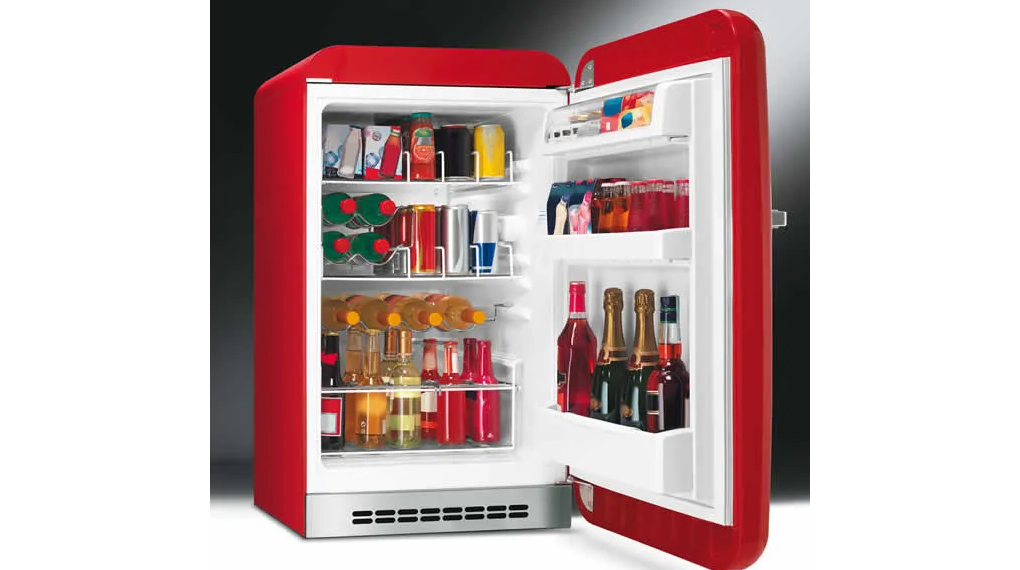 Tủ lạnh mini Smeg 135 lít FAB10H màu trơn