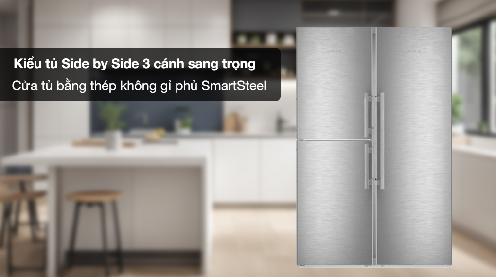 Tủ lạnh Liebherr 676 lít XRCsdh 5266 Prime BioFresh NoFrost - Tổng quan thiết kế Tủ lạnh Liebherr 676 lít XRCsdh 5266 Prime BioFresh NoFrost - Tổng quan thiết kế