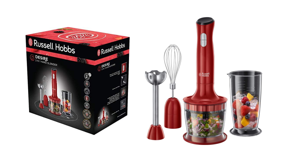 Máy xay cầm tay đa năng Russell Hobbs 24700-56 Desire 3-in-1 - Sự lựa chọn tuyệt vời cho căn bếp của mọi gia đình Máy xay cầm tay đa năng Russell Hobbs 24700-56 Desire 3-in-1