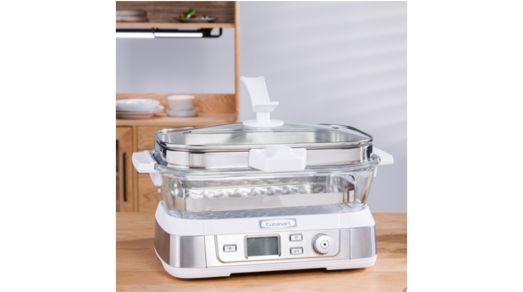 Nồi hấp điện Cuisinart 5 lít STM-3000HK - Tổng quan thiết kế Nồi hấp điện Cuisinart 5 lít STM-3000HK
