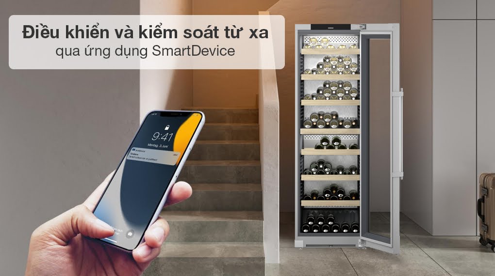 tu bao quan ruou vang liebherr wpsd 5262 vinidor 155 chai doc lap 11 Gia Dụng Đức Đà Nẵng