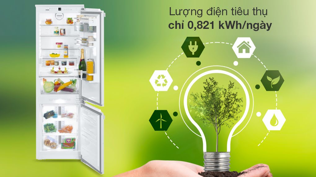 Tủ lạnh âm tủ Liebherr 261 lít SICN 3356 Premium NoFrost - Công nghệ tiết kiệm điện tu lanh am tu liebherr 261 lit sicn 3356 premium nofrost 6 Gia Dụng Đức Đà Nẵng