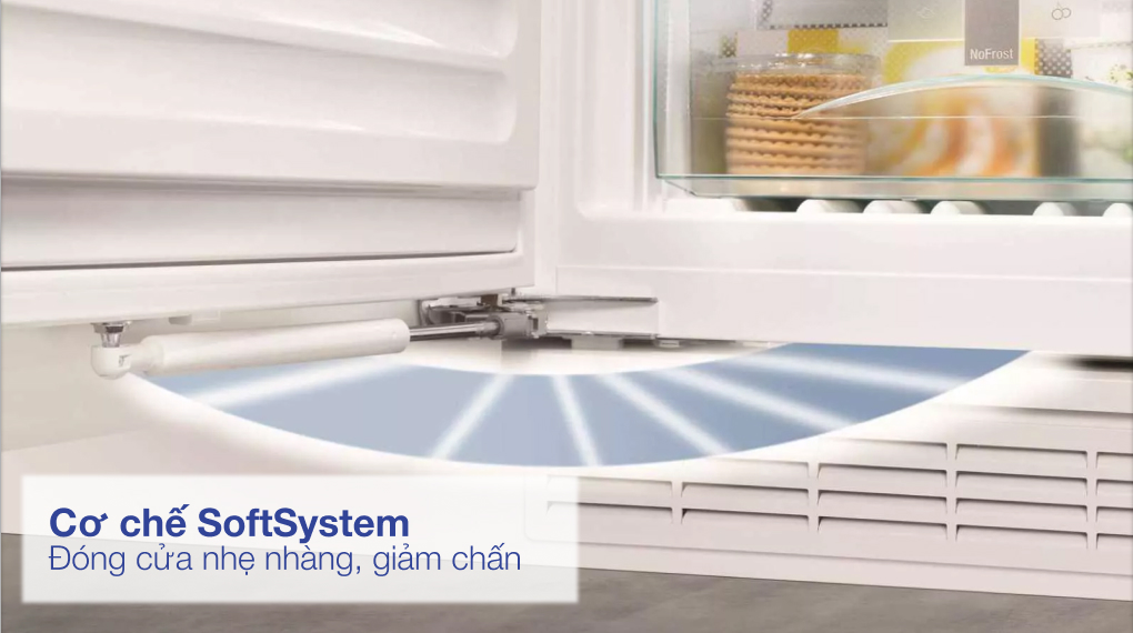 Tủ lạnh kết hợp tủ rượu Liebherr 602 L SBSES 7165 NoFrost - Đóng cửa nhẹ nhàng giảm chấn tu lanh ket hop tu ruou liebherr 602 l sbses 7165 nofrost 13 1 Gia Dụng Đức Đà Nẵng