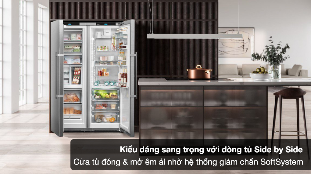 Tủ lạnh Liebherr 640 lít XRFbsh 5265 Prime BioFresh NoFrost - Tổng Quan thiết kế