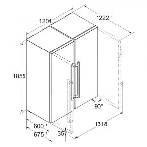 Tủ lạnh Liebherr 640 lít XRFsdh 5265 Prime BioFresh NoFrost 15 tu lanh liebherr 640 lit xrfsdh 5265 prime biofresh nofrost 14 Gia Dụng Đức Đà Nẵng