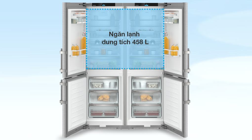 Tủ lạnh Liebherr 664 lít XCCsdh 5250 Prime NoFrost - Ngăn lạnh tu lanh liebherr 664 lit xccsdh 5250 prime nofrost 3 1 Gia Dụng Đức Đà Nẵng