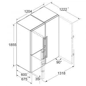 Tủ lạnh Liebherr 676 lít XRCsdh 5266 Prime BioFresh NoFrost 9 tu lanh liebherr 676 lit xrcsdh 5266 prime biofresh nofrost 12 Gia Dụng Đức Đà Nẵng