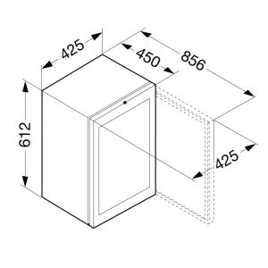 Tủ lạnh mini Liebherr 42 lít CMes 502 CoolMini 8 tu lanh mini liebherr 42 lit cmes 502 coolmini 6 Gia Dụng Đức Đà Nẵng