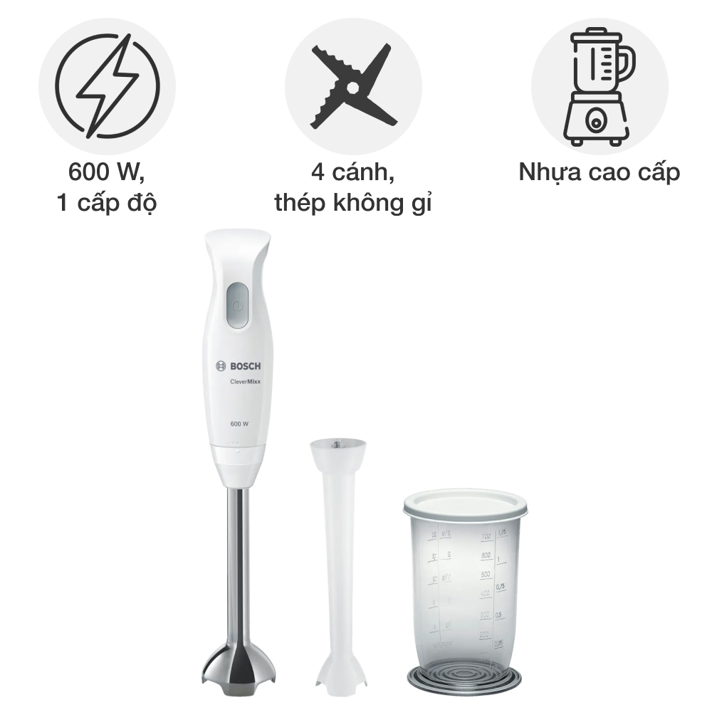 Máy xay cầm tay Bosch MSM26130-10 Máy xay cầm tay Bosch MSM26130